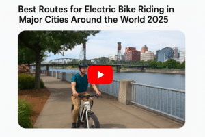 Best Routes for Electric Bike Riding in Major Cities Around the World 2025