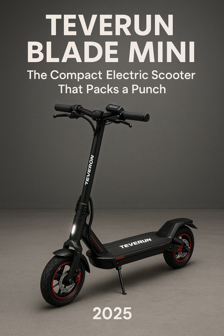 Teverun Blade Mini: The Compact Electric Scooter That Packs a Punch (2025)