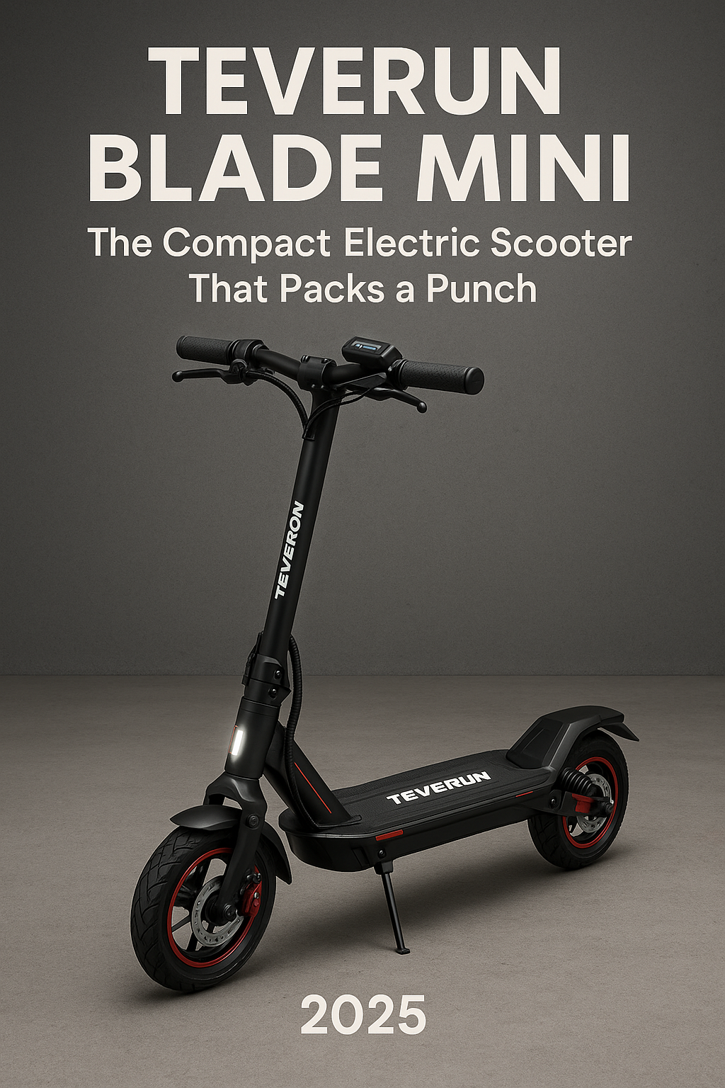 Teverun Blade Mini: The Compact Electric Scooter That Packs a Punch (2025)