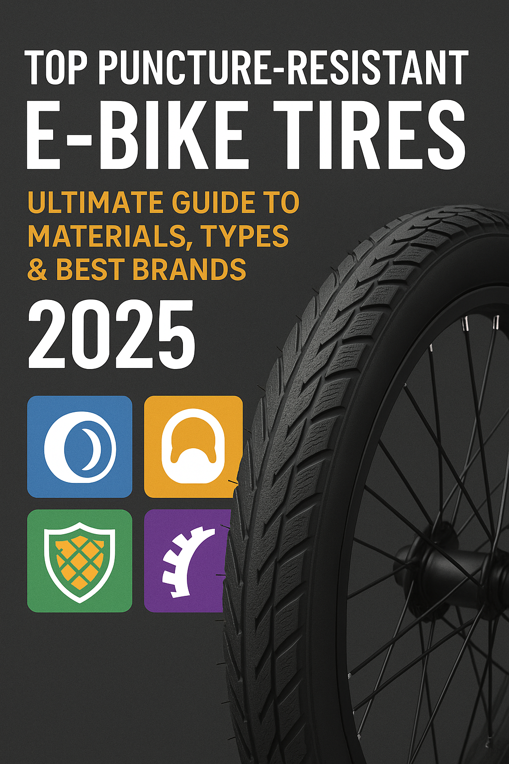 Top Puncture-Resistant E-Bike Tires: Ultimate Guide to Materials, Types & Best Brands 2025
