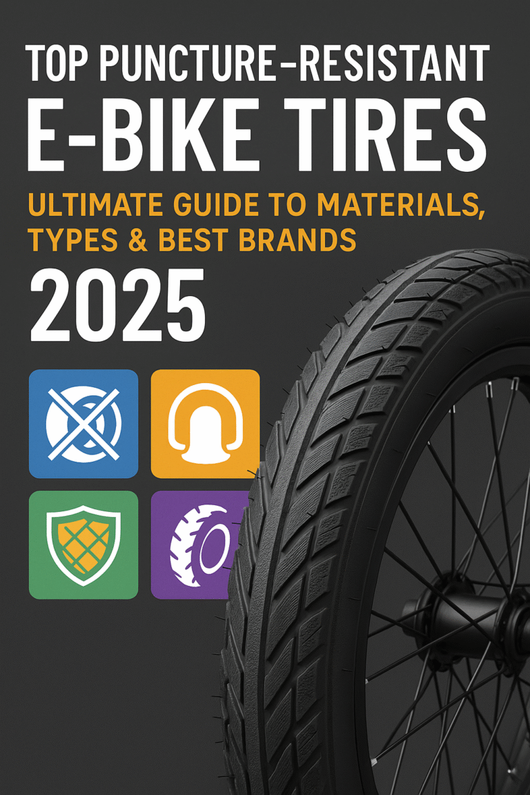 Puncture-Resistant E-Bike Tires