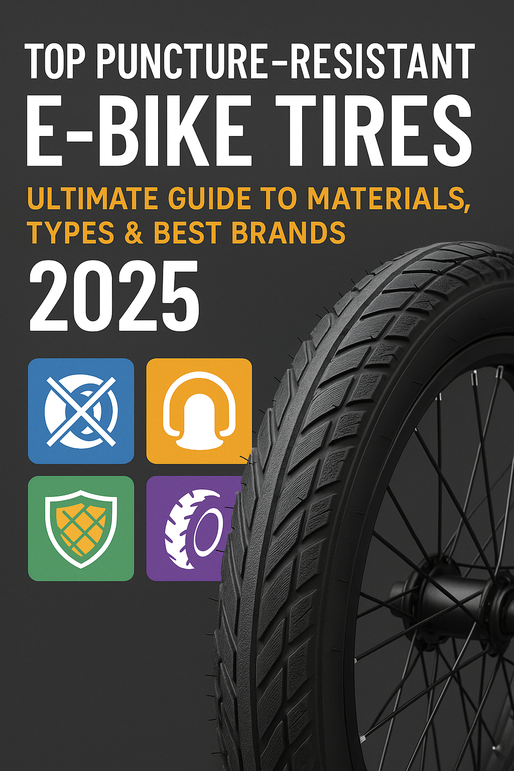 Puncture-Resistant E-Bike Tires