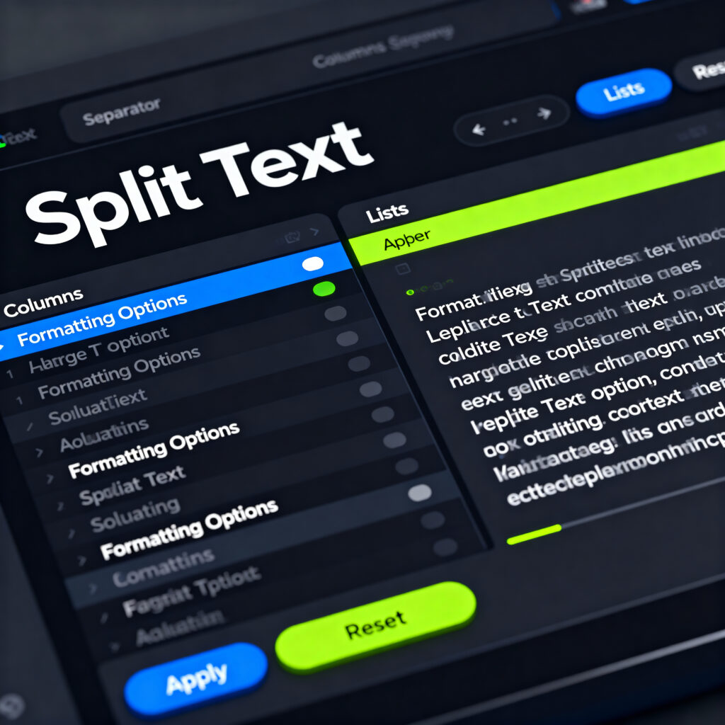 Advanced Text Separator