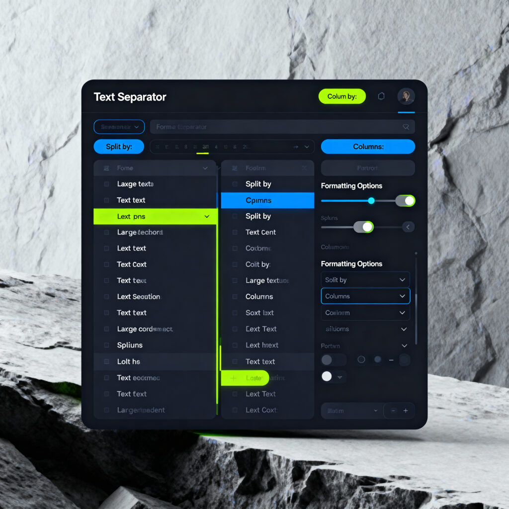 Advanced Text Separator