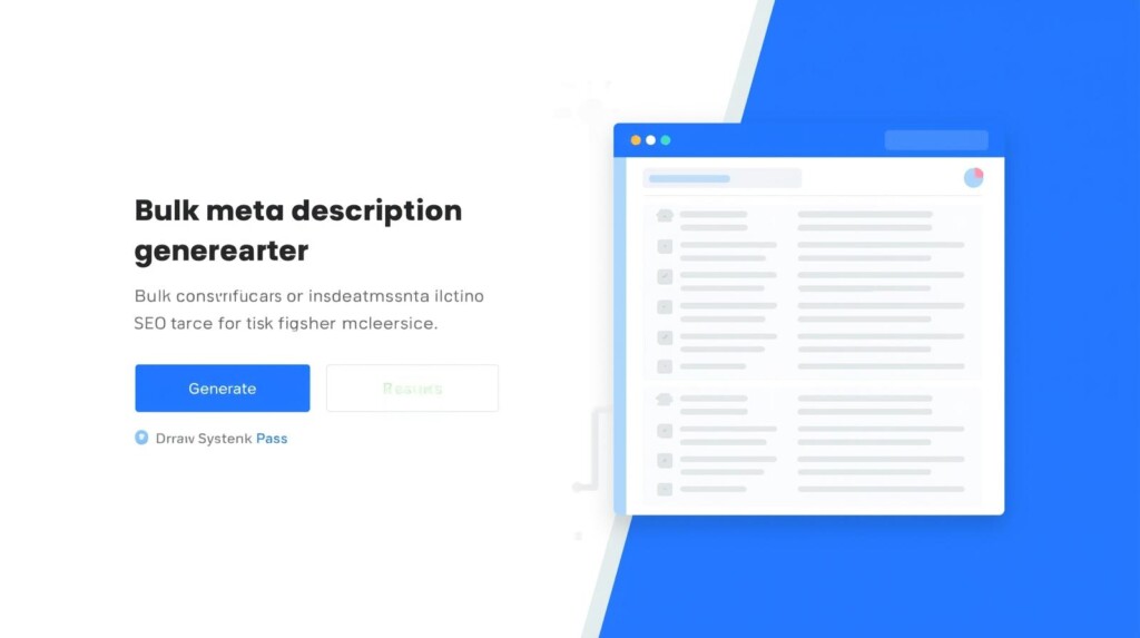 Bulk Meta Description Generator
