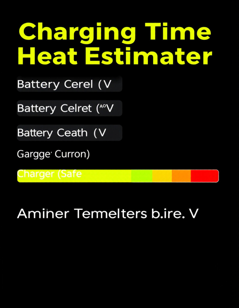 Charging Time Heat Estimator Tool