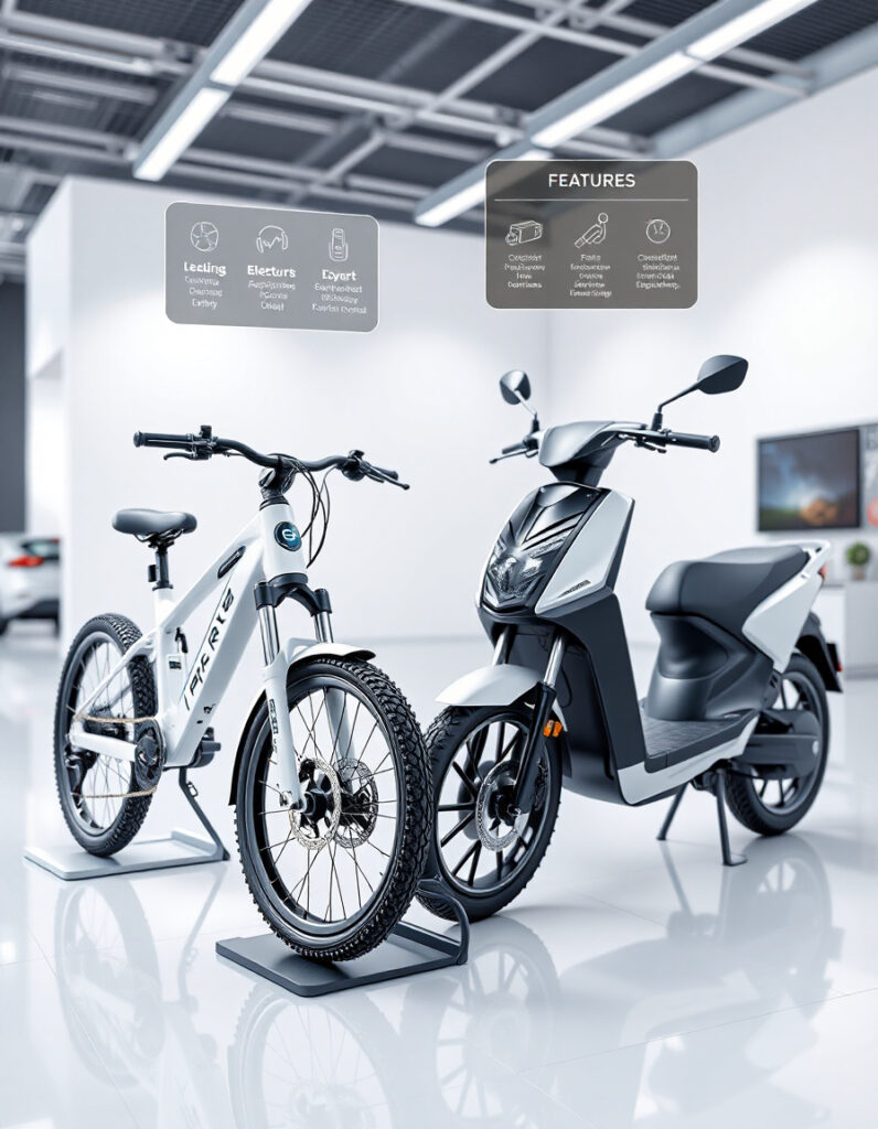 Compare E-Bikes & E-Scooters