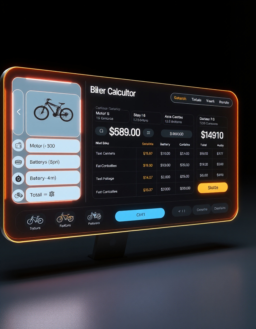 Custom E-Bike Builder – Design and Configure Your Electric Bike