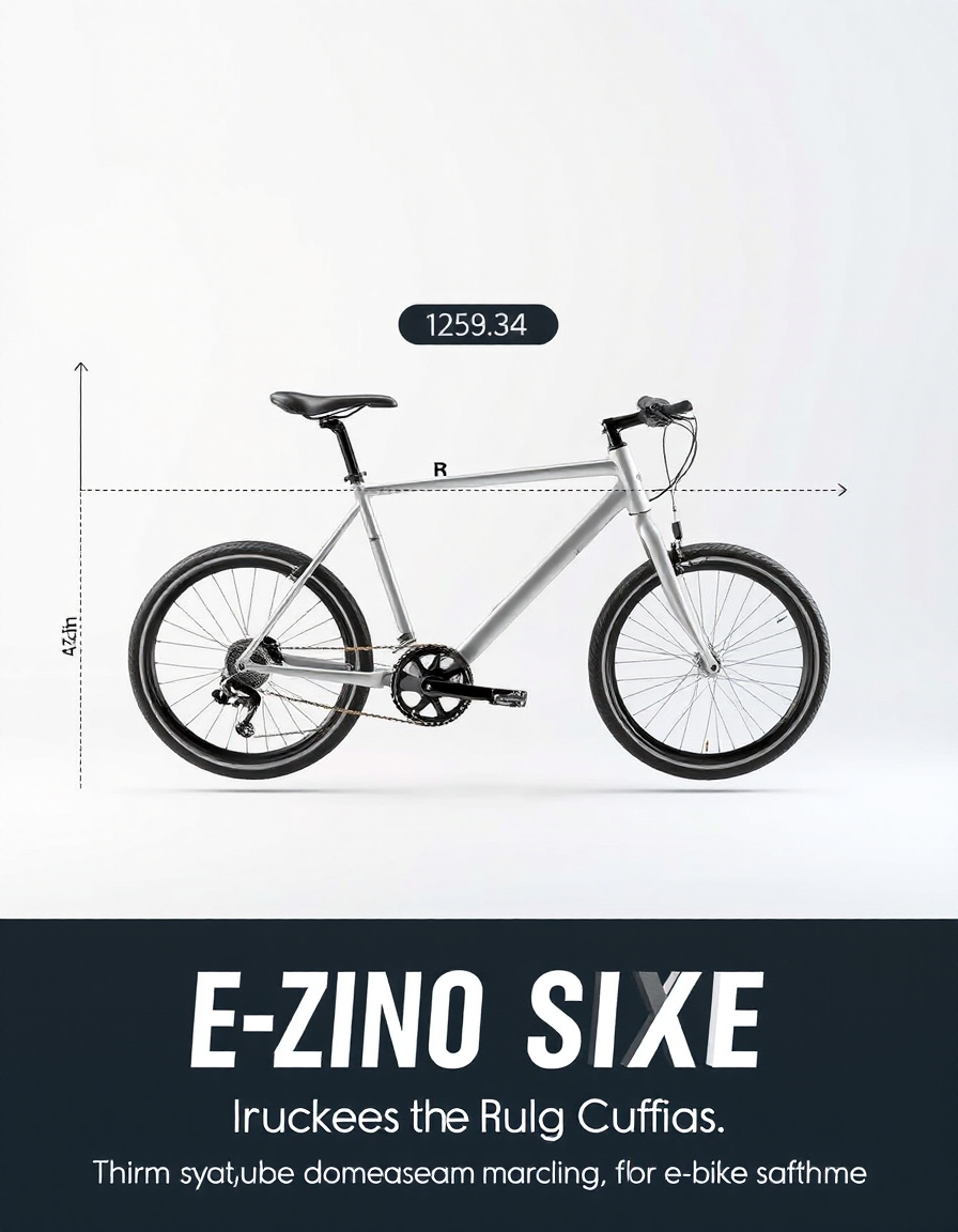 E-Bike Frame Size Visual Guide