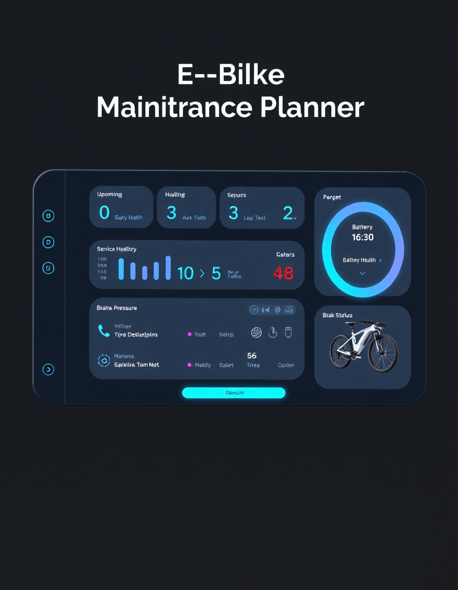 E-Bike Maintenance Planner Tool