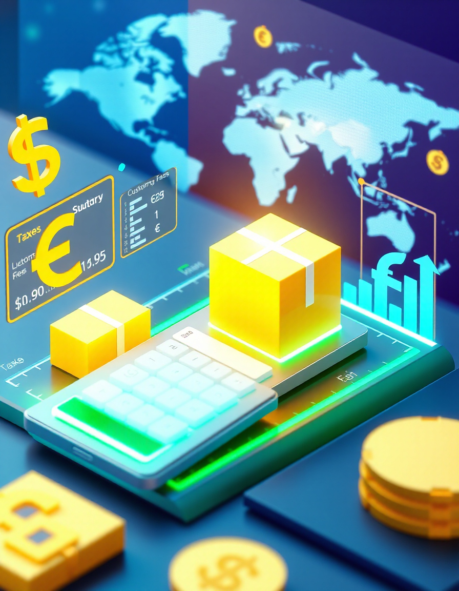 Import Tax and Fees Calculator for International Shipments