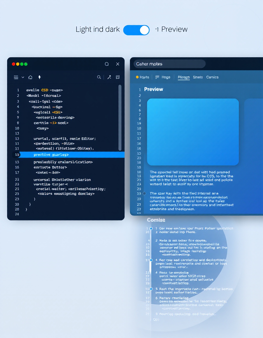 Enhanced CSS Toggle Generator Tool with Live Preview