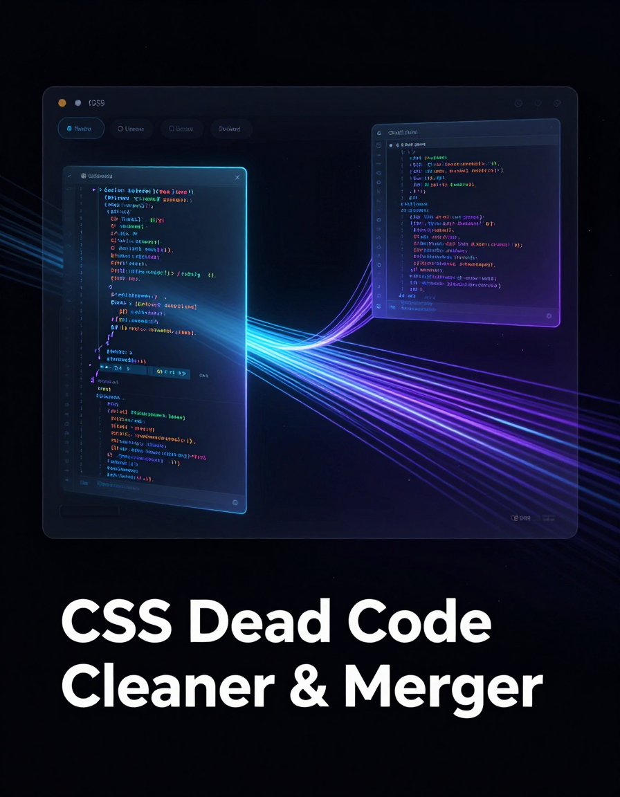 CSS Duplicate Cleaner & Merger