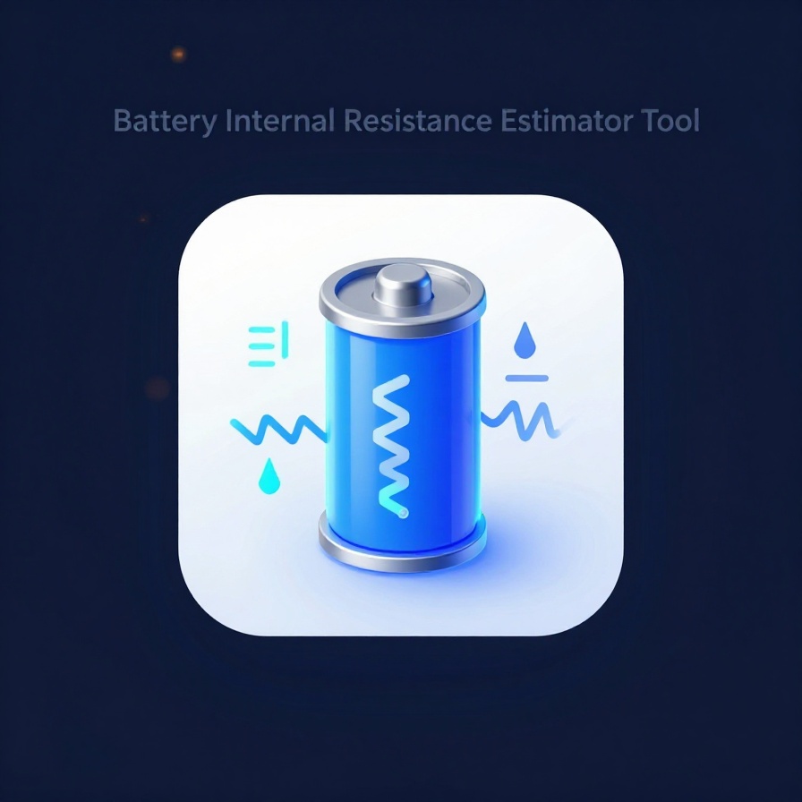 Battery Internal Resistance Estimator Tool